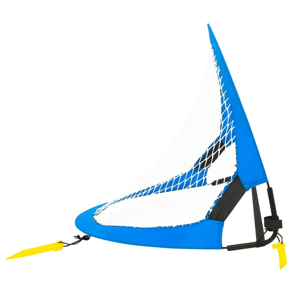 vidaXL Fußballtore Kinder 2 Stk. mit Aufbewahrungstasche 75,5x46x48 cm