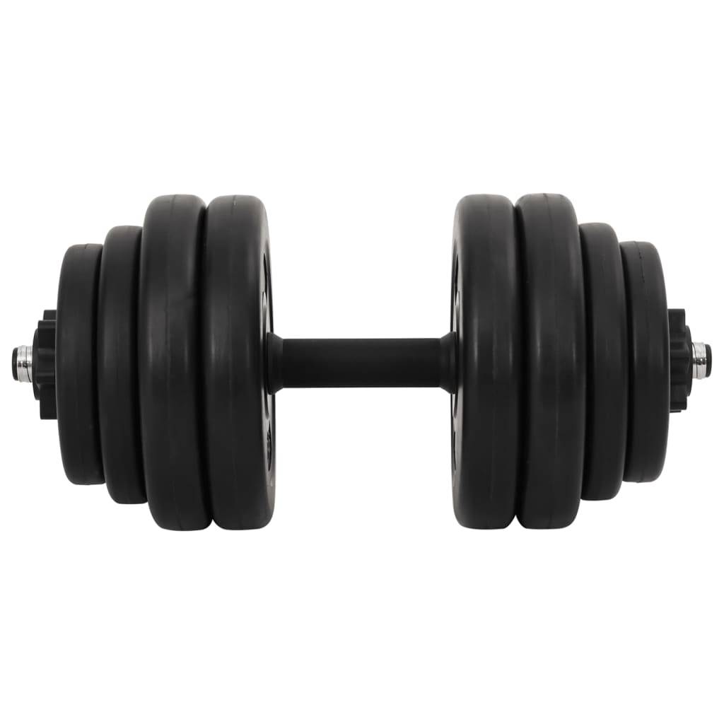 vidaXL Kurzhanteln 2x15 kg