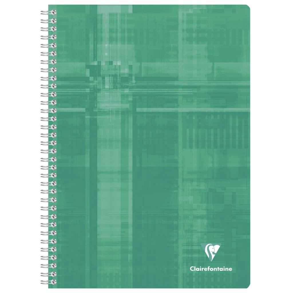 Clairefontaine Spiralhefte 5 Stk. A4 90 Blatt Kariert 5x5 mm
