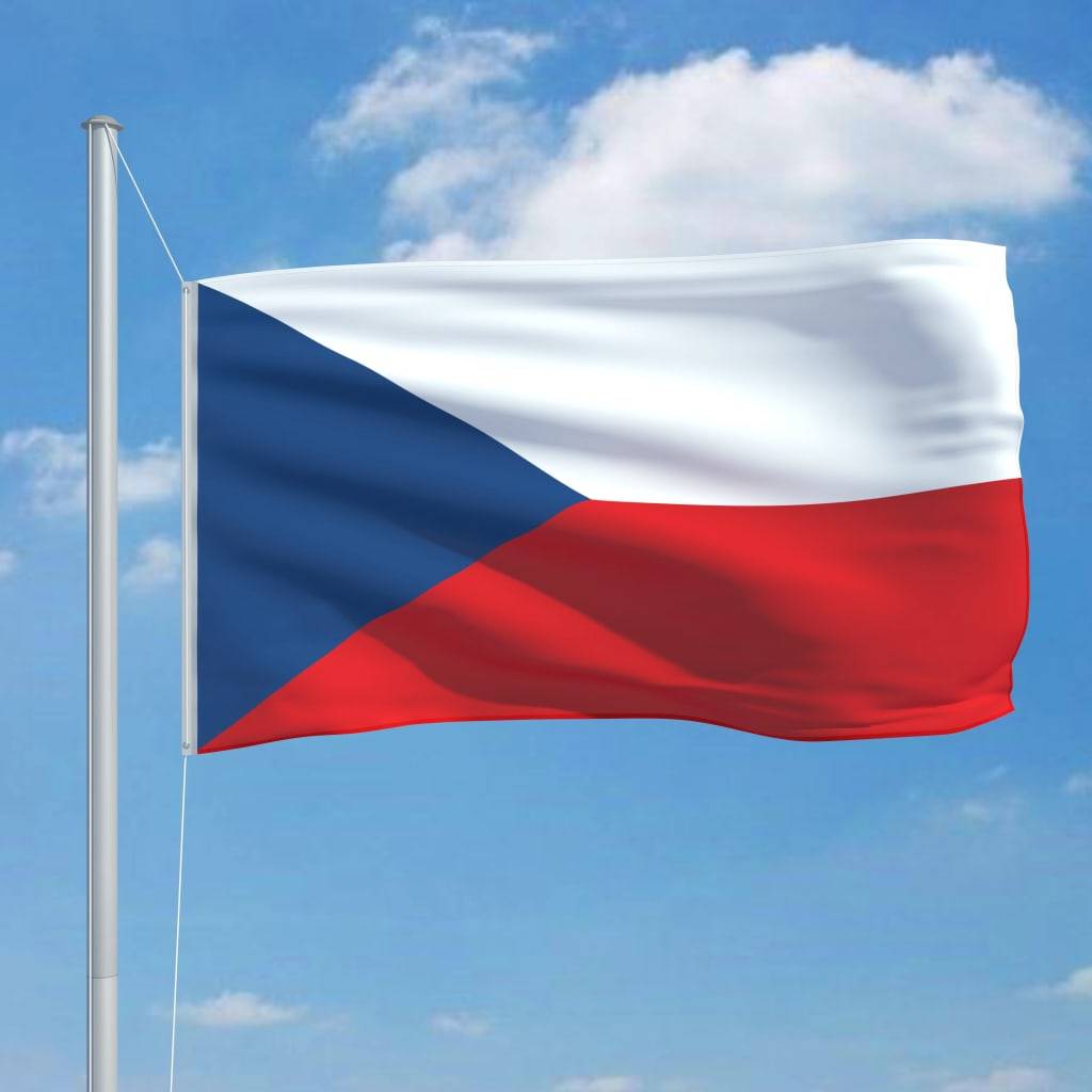 vidaXL Flagge Tschechiens 90×150 cm