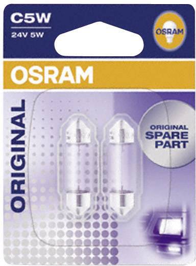 Osram 6423-02B Soffitten Leuchtmittel Standard C5W 5W 24V