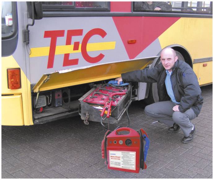 Kunzer Schnellstartsystem AS 12-24/2400 Starthilfestrom (12 V)=2400A Starthilfestrom (24 V)=1200A