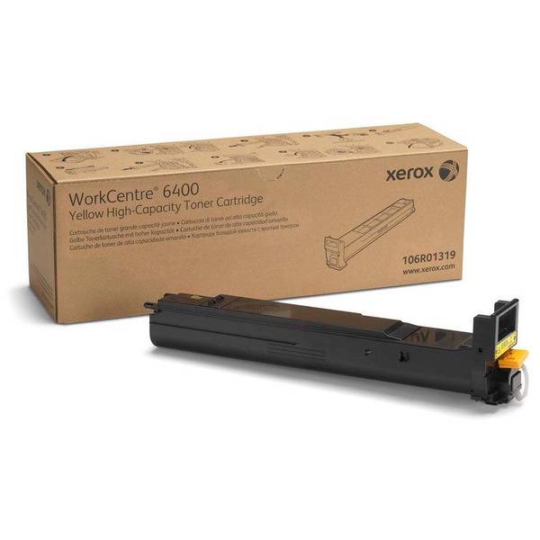 Xerox - Mit hoher Kapazität - Gelb - original - Tonerpatrone - für WorkCentre 6400, 6400/XFM, 6400S, 6400SFS, 6400X, 640
