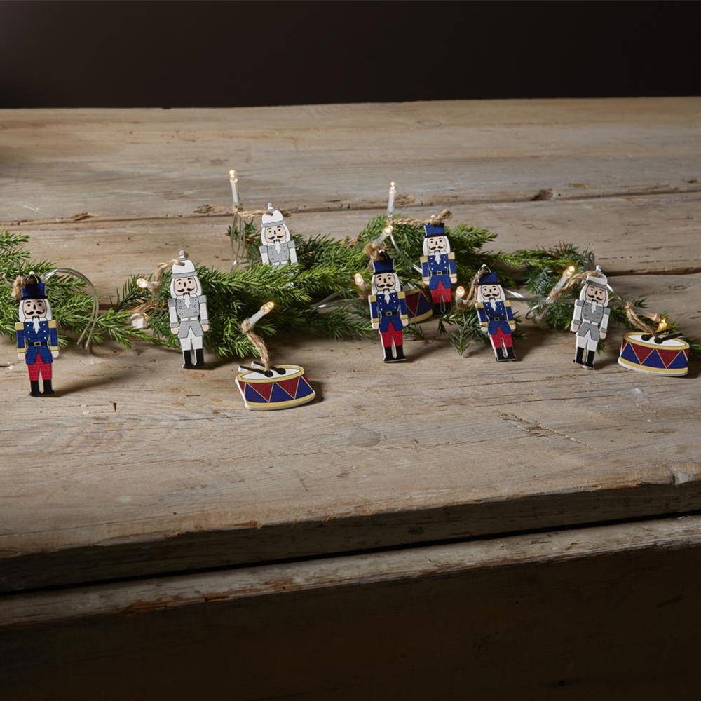 LED Lichterkette Nutcracker in Mehrfarbig 0,6W