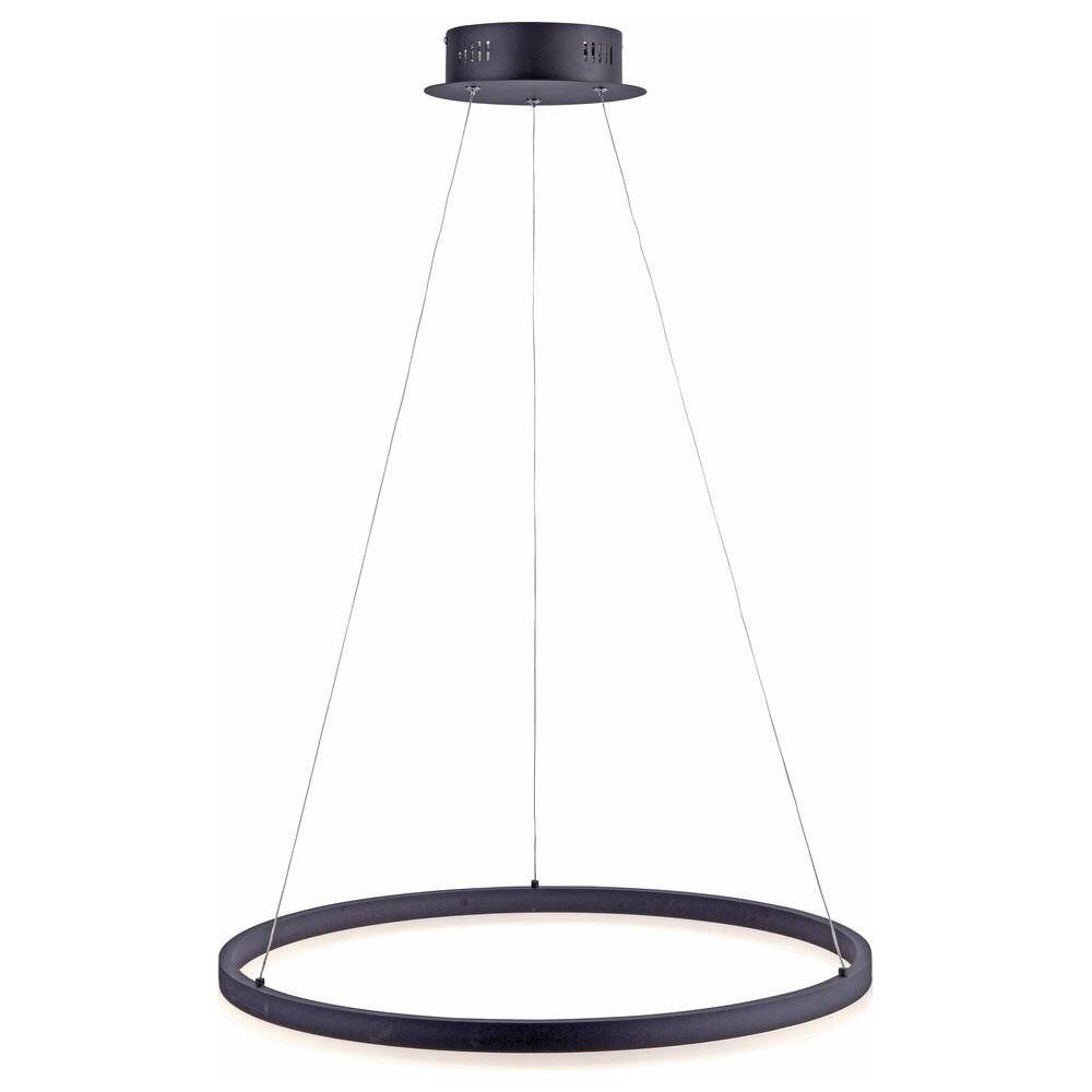 PAUL NEUHAUS LED-Pendelleuchte 2382-13 anthrazit, 38,5 W, 5250 lm, 3000 K