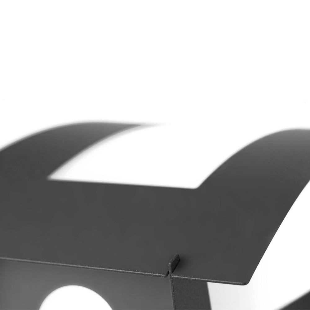 Außenwandleuchte Aqua Quadrat in Anthrazit E27 IP44 mit Bewegungsmelder