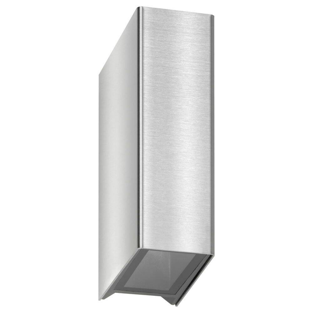 LCD LED-Wandleuchte LB20 2x4W Edelstahl 2x320lm 3000K
