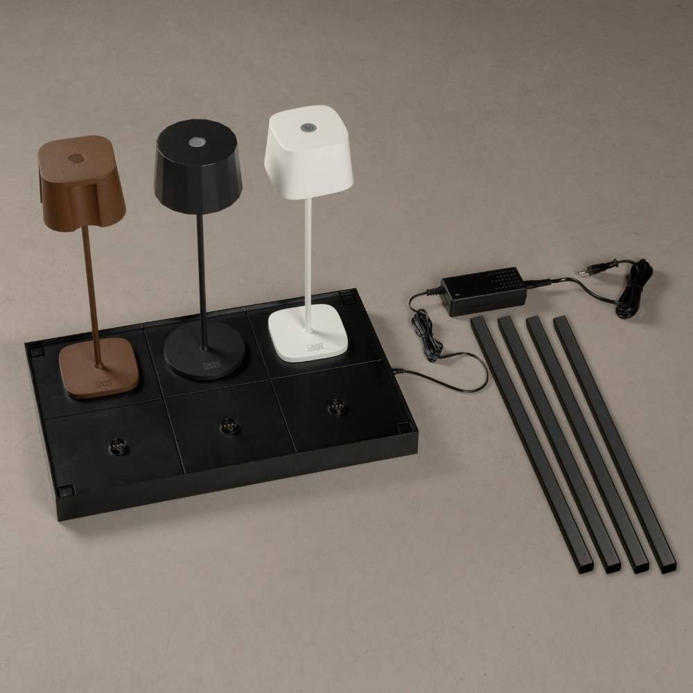 Ladestation in Schwarz