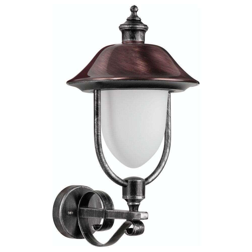 LCD Wandleuchte LB20 alu-Druckguss m.Kupferdach stehend E27