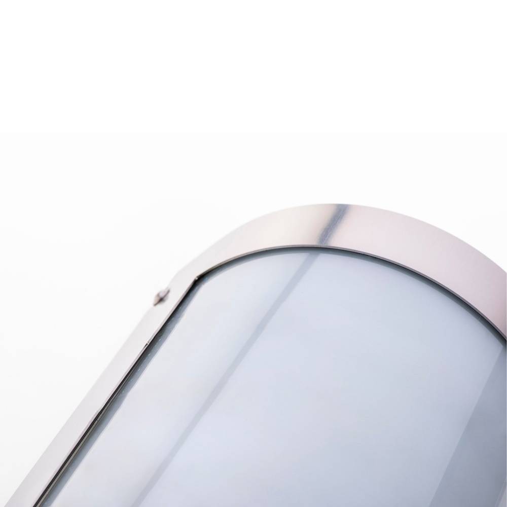 LED Außenwandleuchte Aqua Marco in Edelstahl IP44