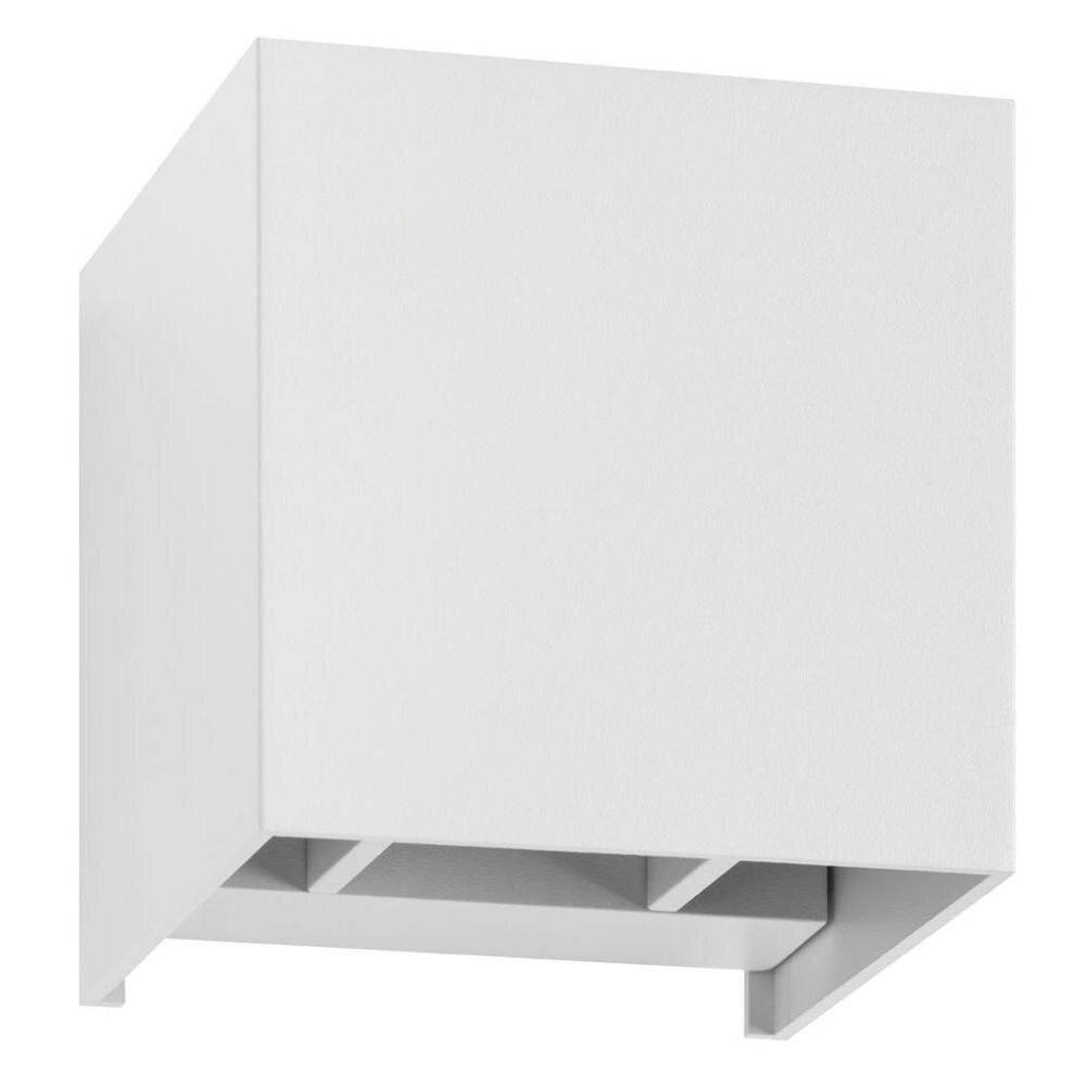 LED Wandleuchte in Weiß 2x 6W 1960lm IP54