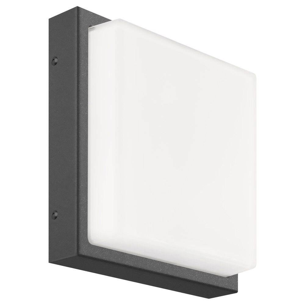 LCD Licht Creativ Design LED-Wandleuchte LB25 Edelstahl graphit 12W 1200lm 3000K