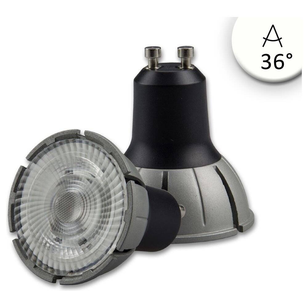 GU10 Vollspektrum LED Strahler 7W COB, 36°, 4000K, dimmbar