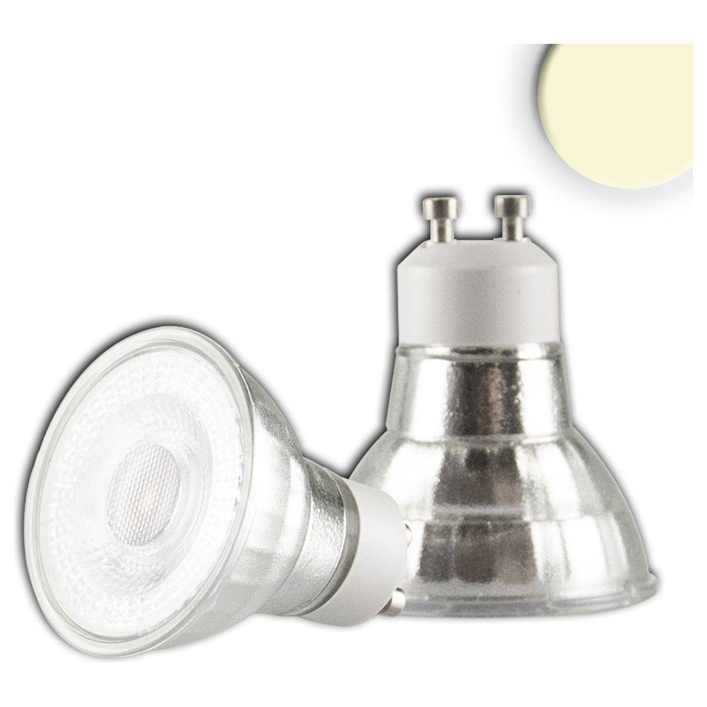 GU10 LED Strahler 5W, 45°, prismatisch, warmweiß, CRI90
