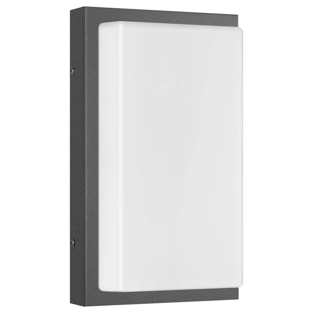 LCD LED-Wandleuchte LB20 13W Edelstahl graphit 910lm 3000K