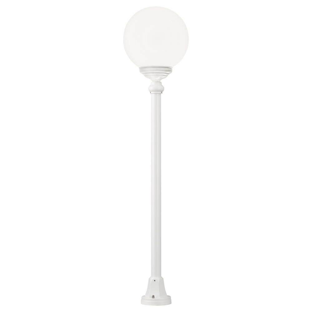 Wegeleuchte A-343995, Weiß, Aluguss, Opal Acrylglas, E27, IP43, 1040x250mm