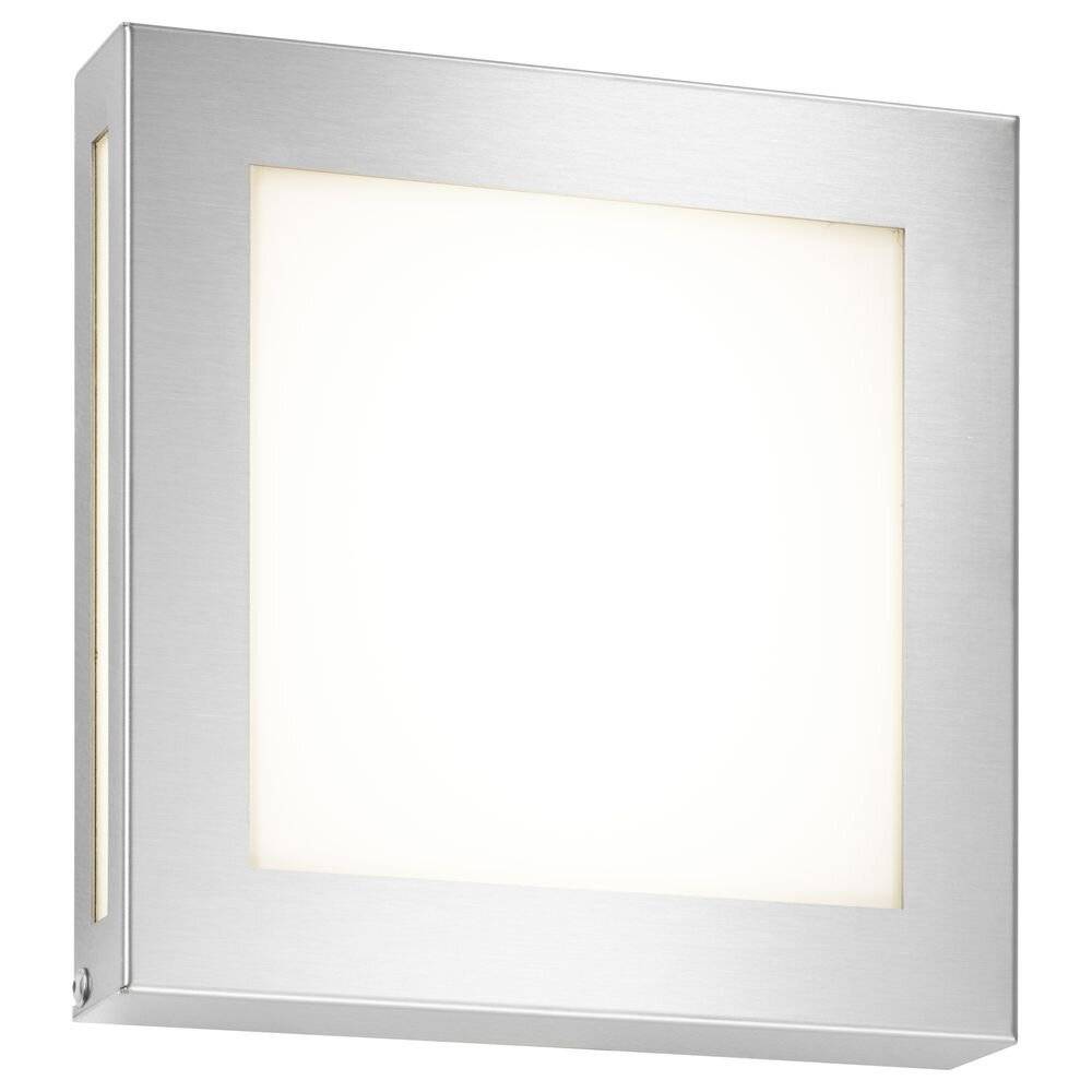 CMD LED-Wandanbauleuchte 12W 3000K 1200lm edst gbürst 1LED gebürstet Konv Gl_opal