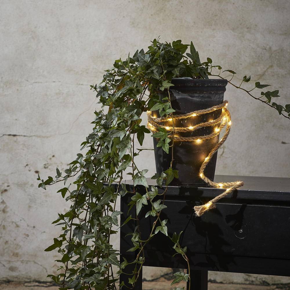 LED Lichterkette Jutta in Beige 2,4W