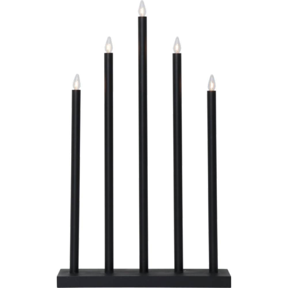 LED Tischleuchte Holy in Schwarz 5x 3W