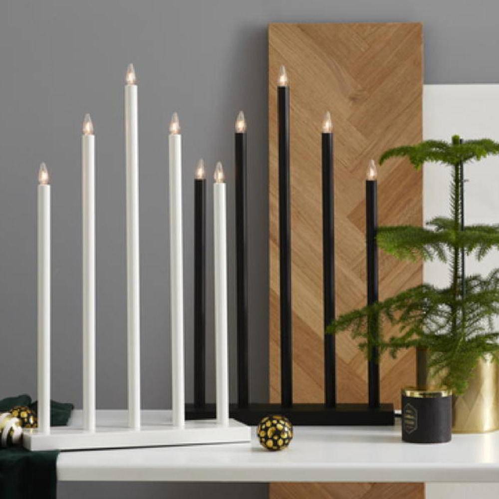 LED Tischleuchte Holy in Schwarz 5x 3W