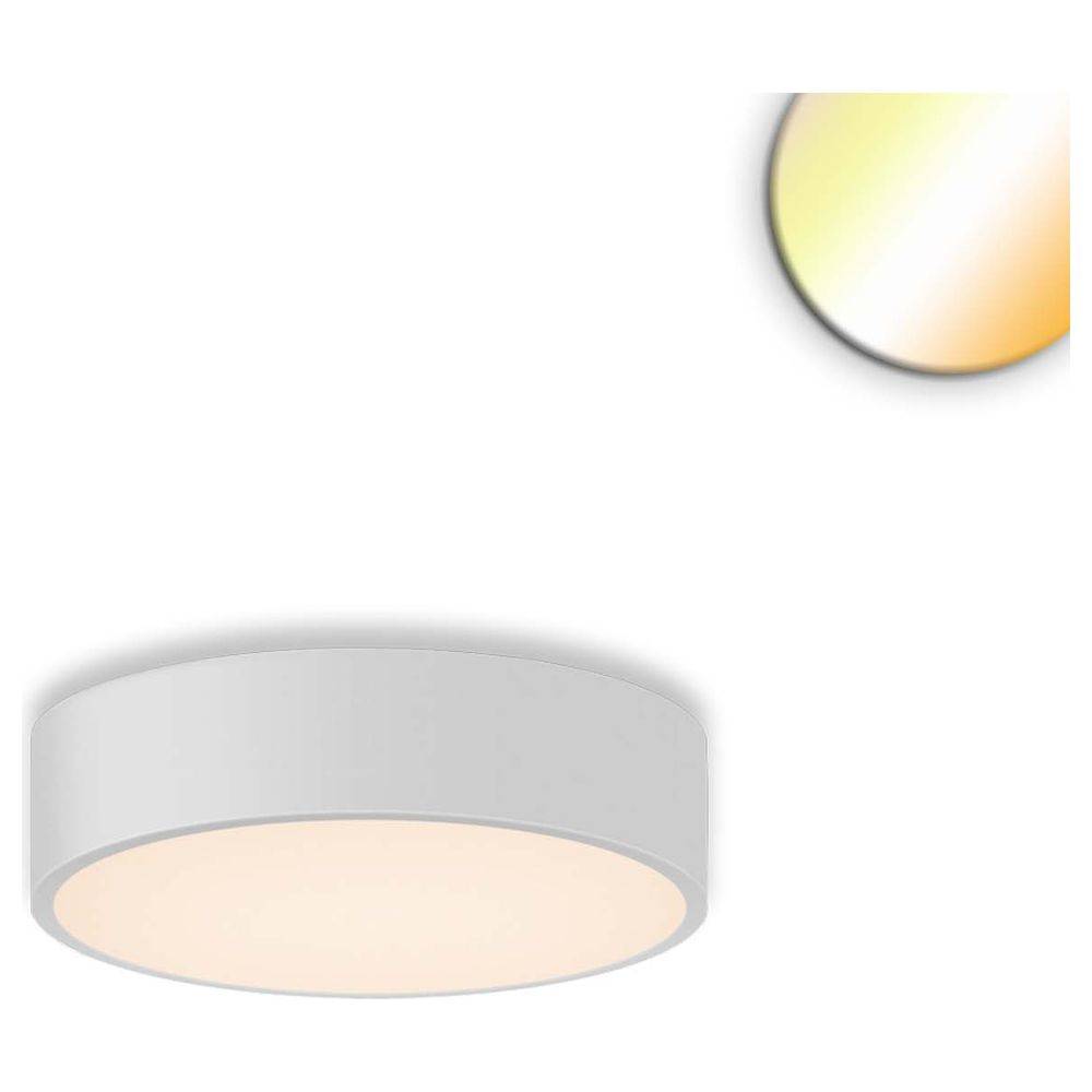 LED Deckenleuchte, DM 40cm, weiß, 25W, ColorSwitch 3000|3500|4000K, dimmbar
