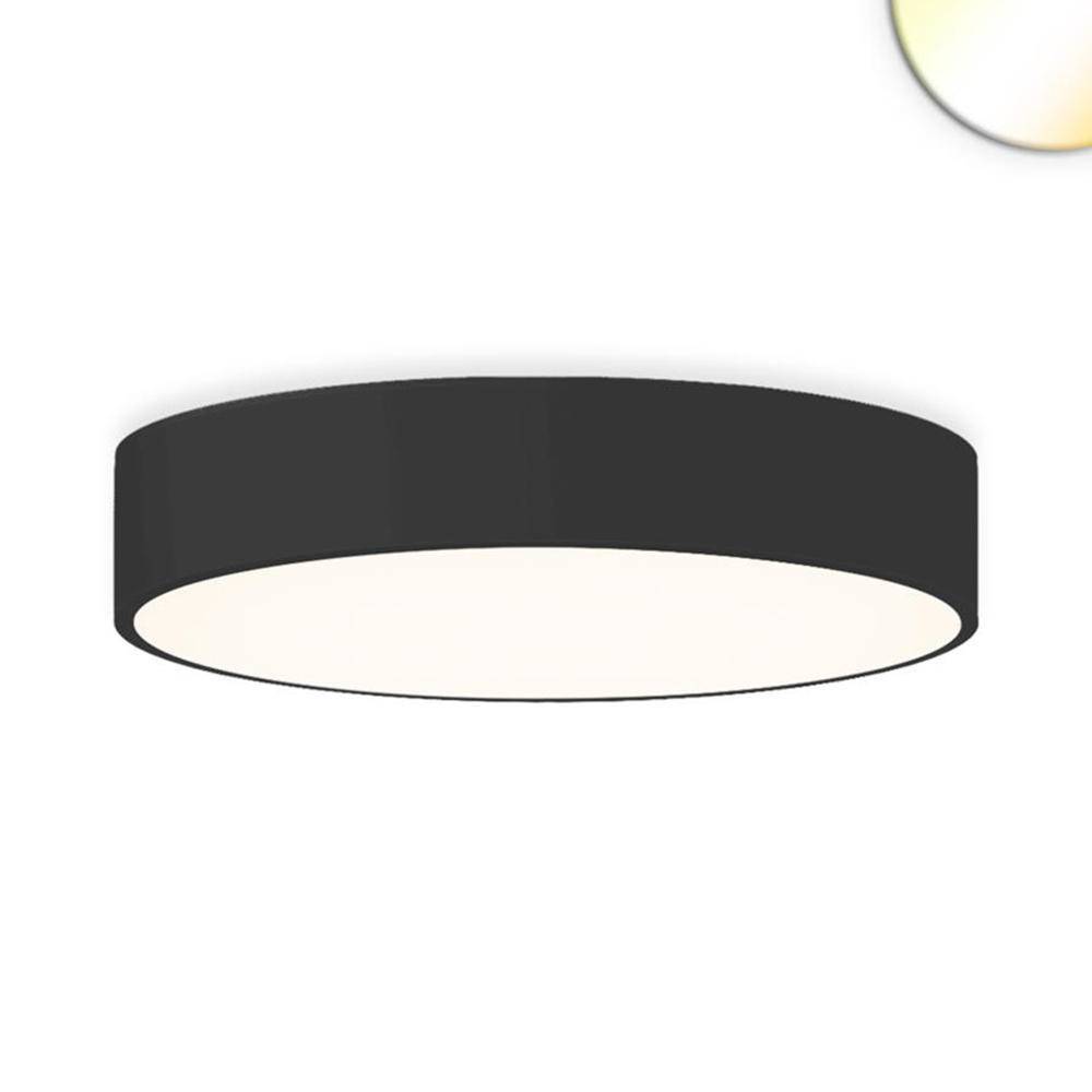 LED Deckenleuchte Dn600 in Schwarz 52W 3700lm 600mm