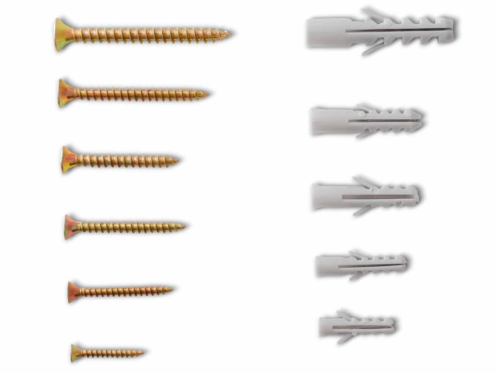 2109SA046 Spanplattenschrauben-Sortiment 250 St.