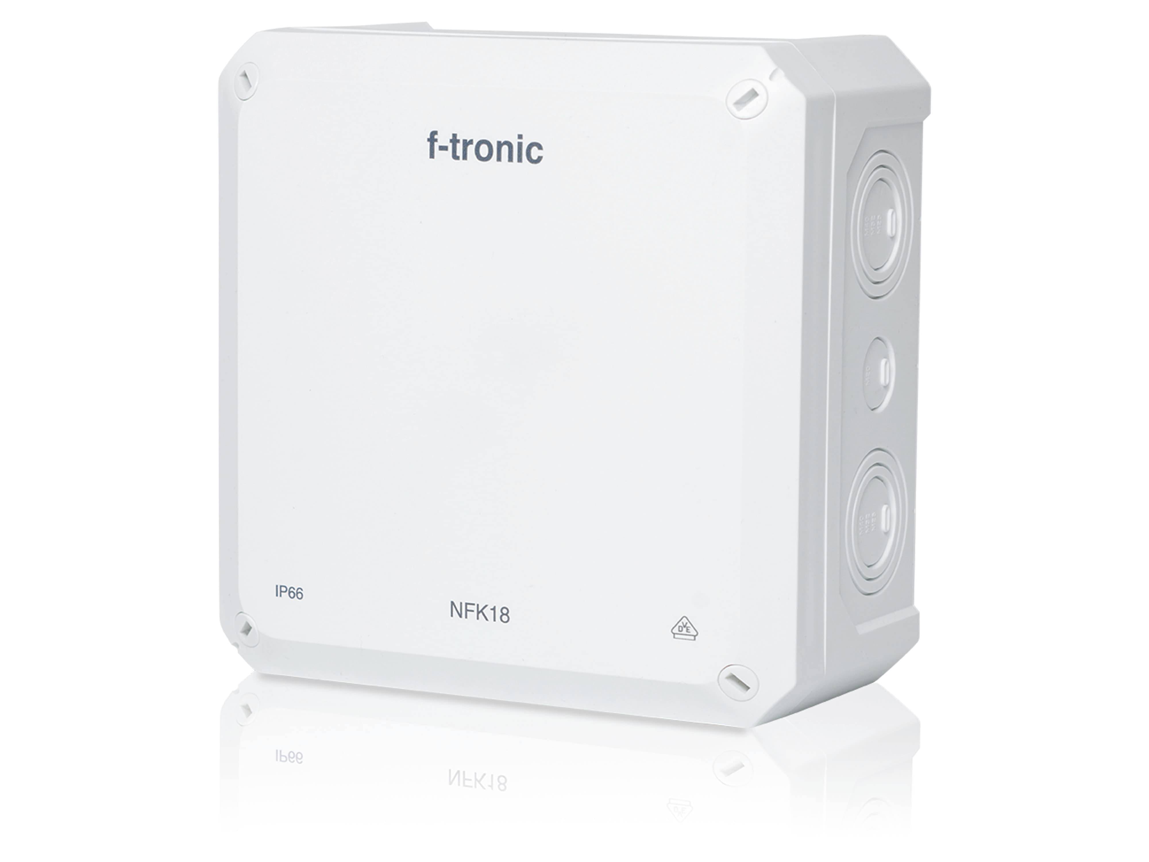 f-tronic FR-AbzweigkastenÖffnung IP66 PS ws NFK18ws
