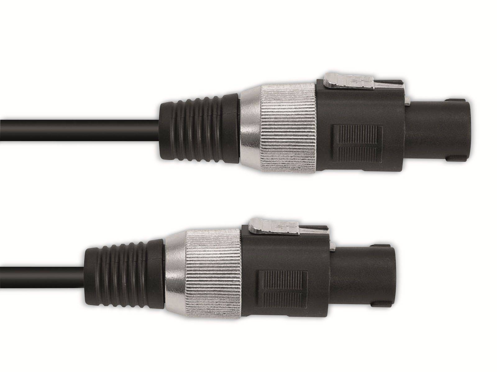 Omnitronic OMNI 3022110M - Lautsprecherkabel 2 x 1,5, 5 m, schwarz5 m - Schwarz