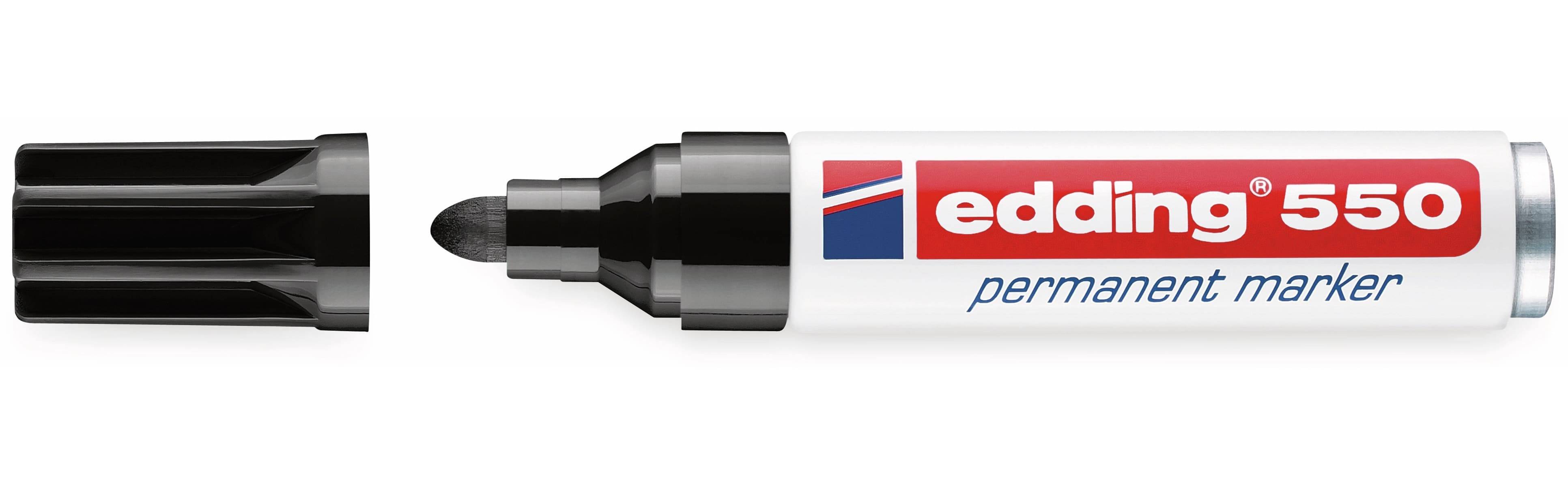 edding Permanentmarker 550/4-550001 schwarz