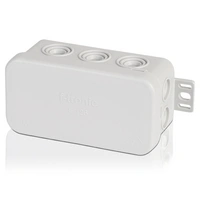 F-TRONIC Verteilerdose, 85x44x40 mm, 10 Einführungen, grau F-TRONIC Verteilerdose, 85x44x40 mm, 10 Einführungen, grau