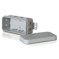 F-TRONIC Verteilerdose, 85x44x40 mm, 10 Einführungen, grau F-TRONIC Verteilerdose, 85x44x40 mm, 10 Einführungen, grau