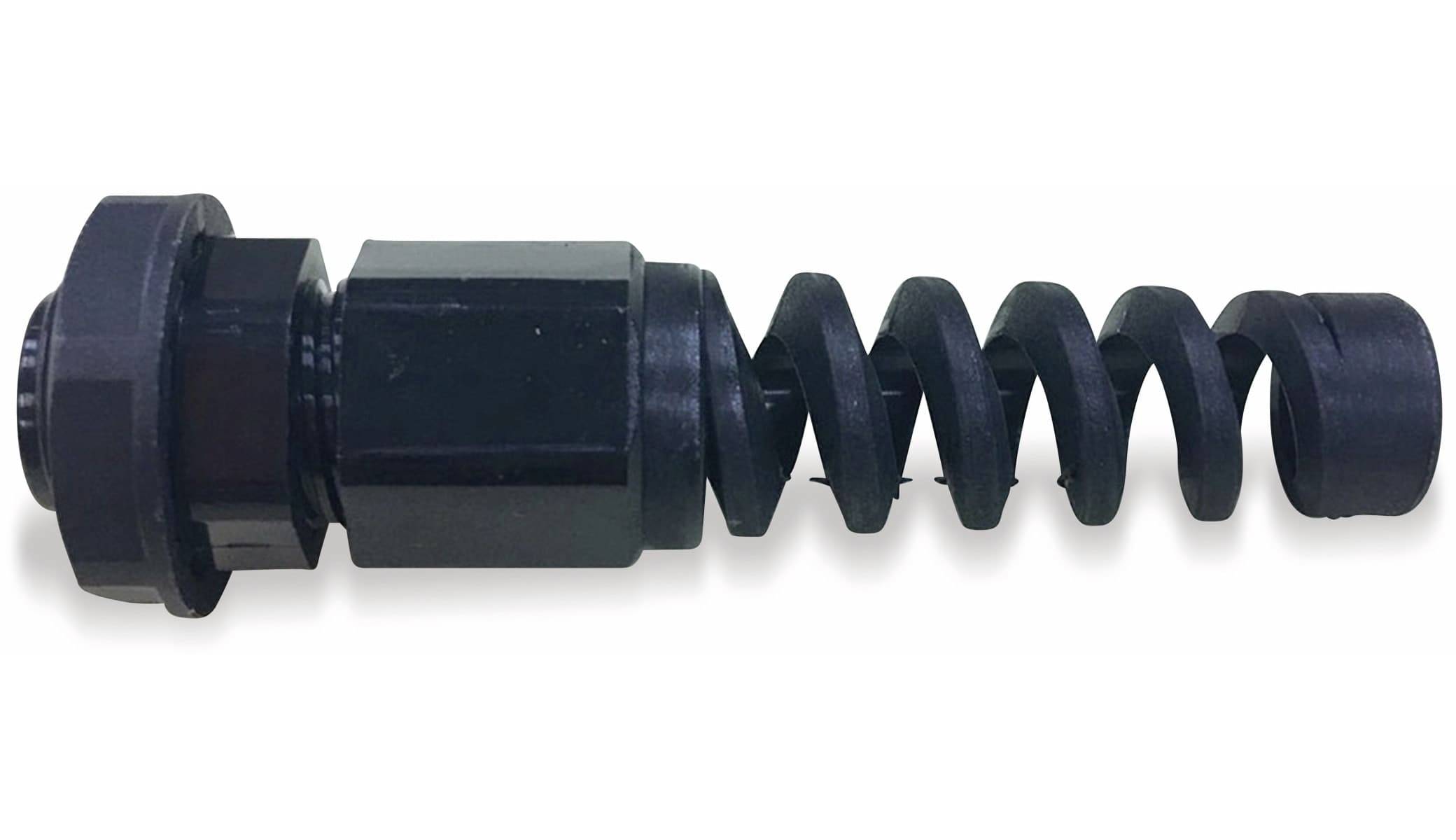 KSS Kabelverschraubung, PG-13,5, schwarz, 6 bis 12, Knickschutz