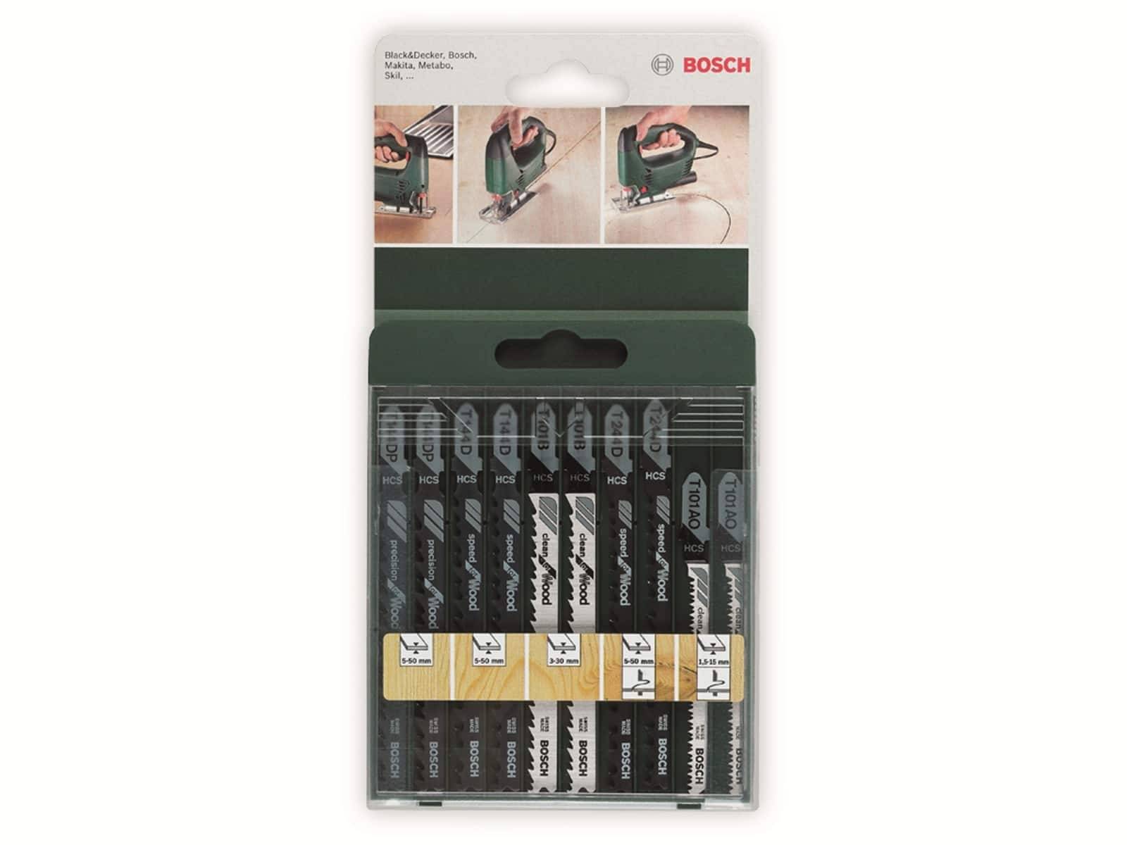 Accessories. Stichsägeblatt-Set T Schaft 2609256744 10 St.