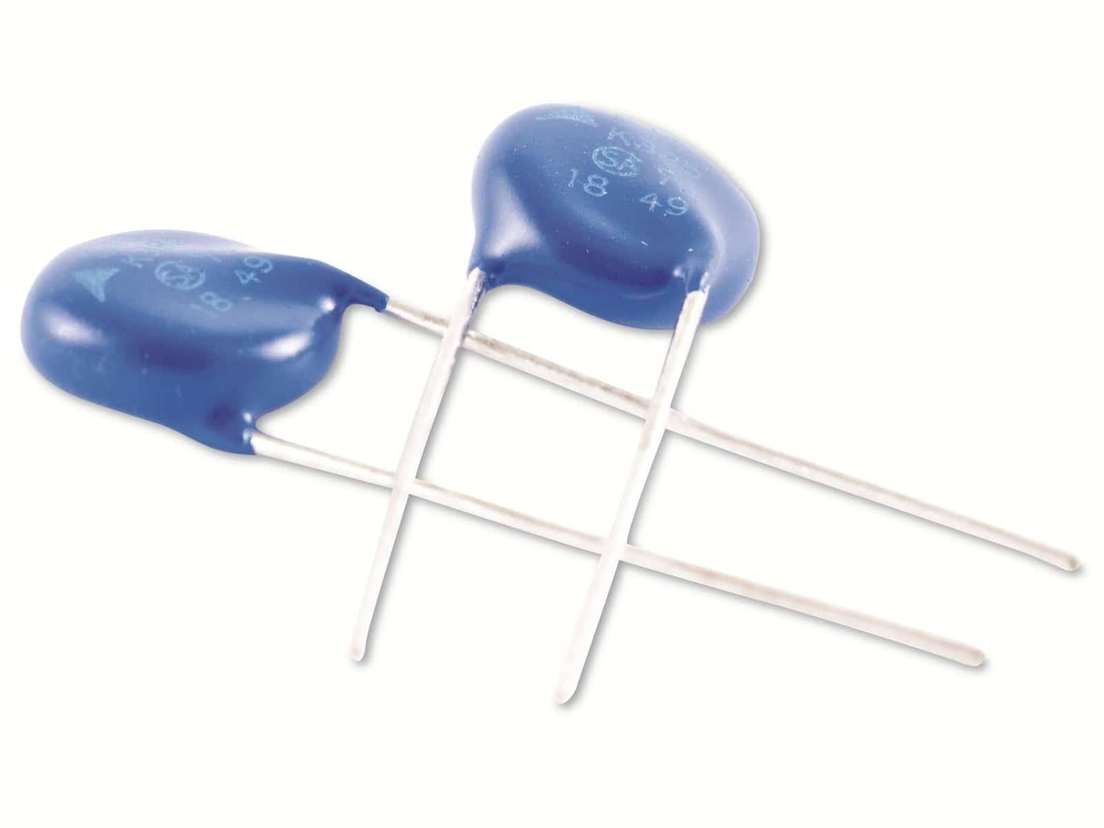 TDK Varistor, B72214S0551K101, S14K550, 4500A, 745V/DC, 550V/AC