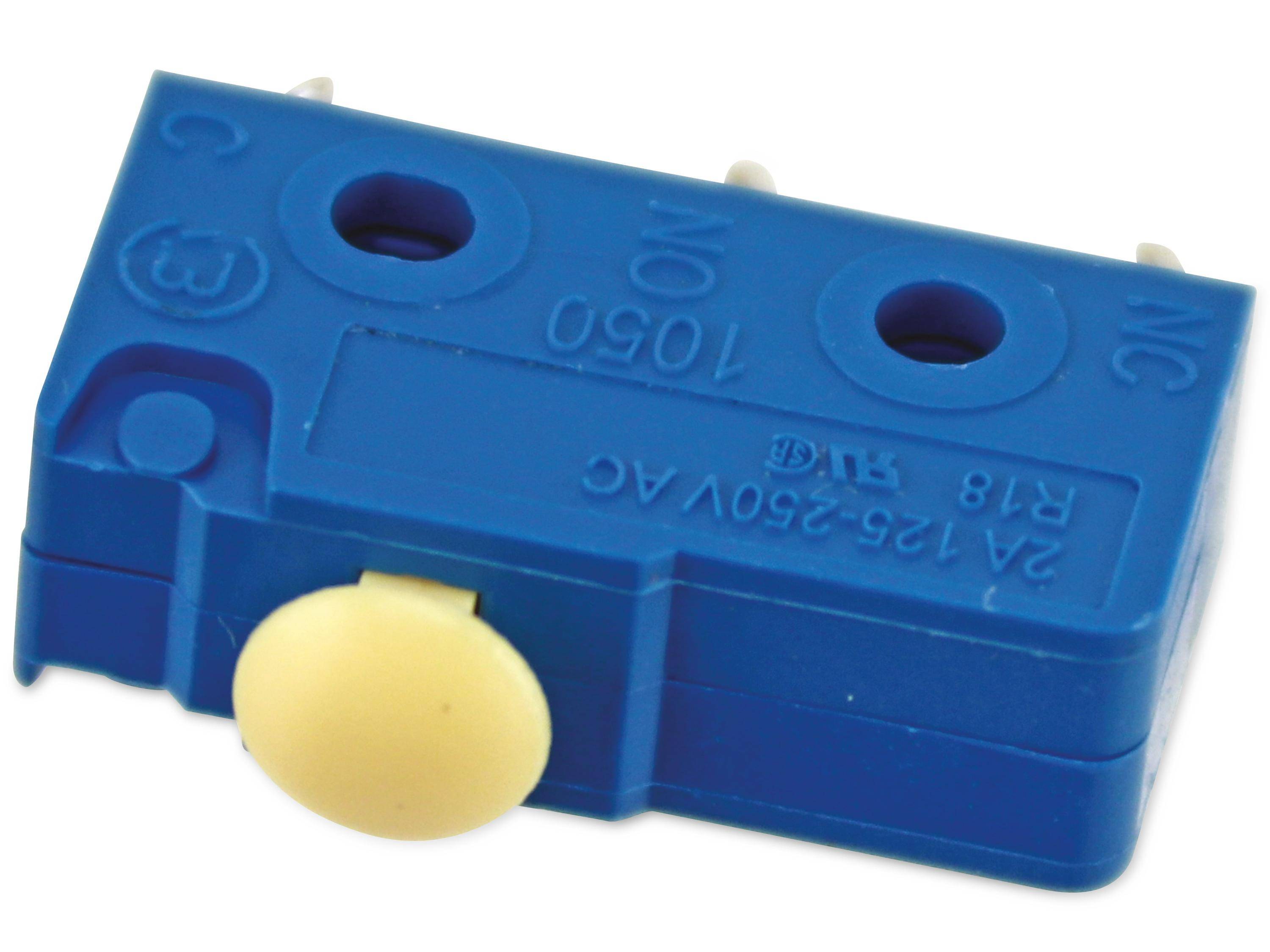 MARQUARDT Schnappschalter, 01050.2251, tastend, 1 x Ein/(Ein), 250 V/AC, 2 A, LPL