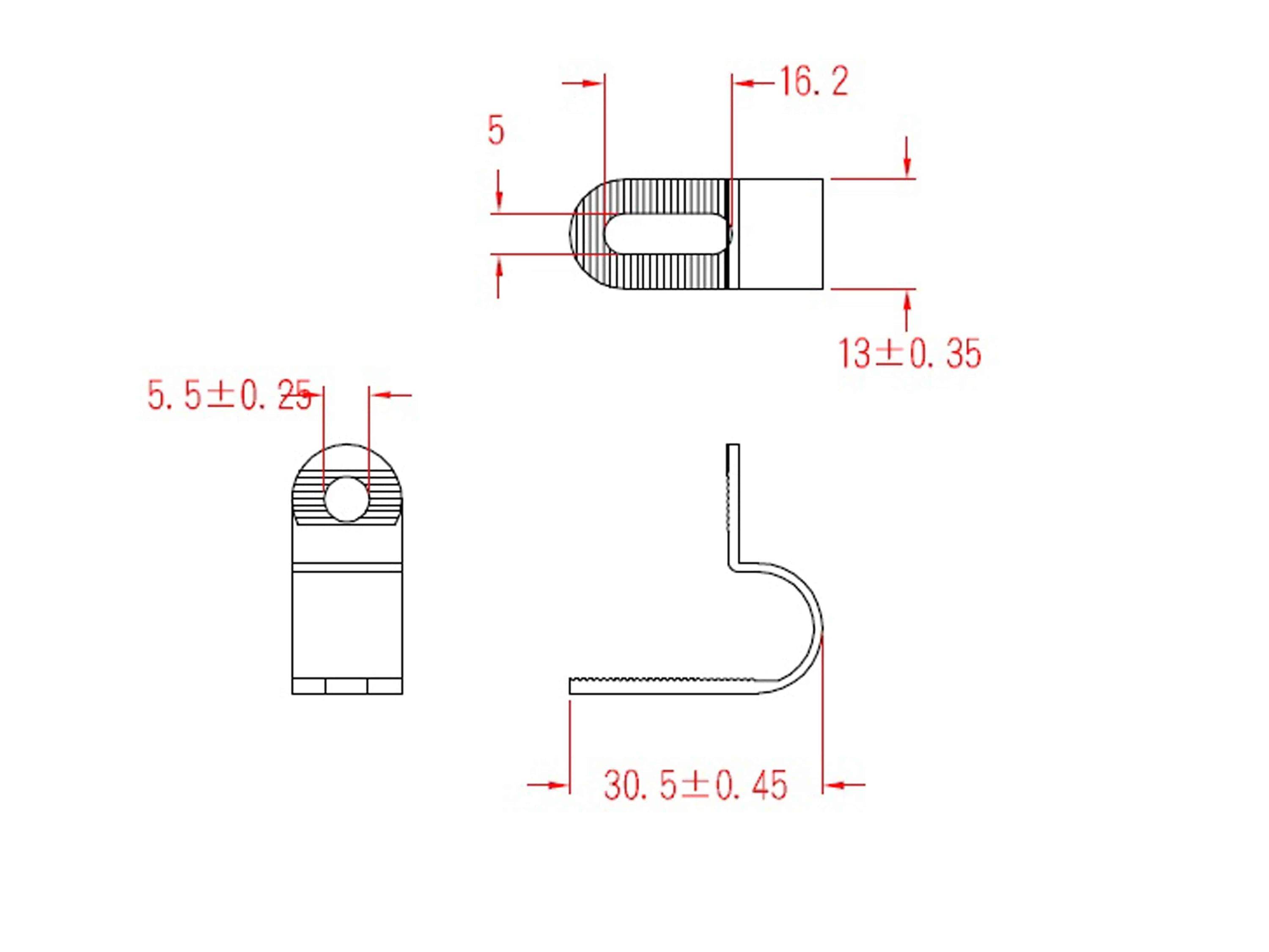 KSS Kabelschelle Polyamid 6.6, Natur, Bündel-Ø 6.7-9.5, 1 Stück