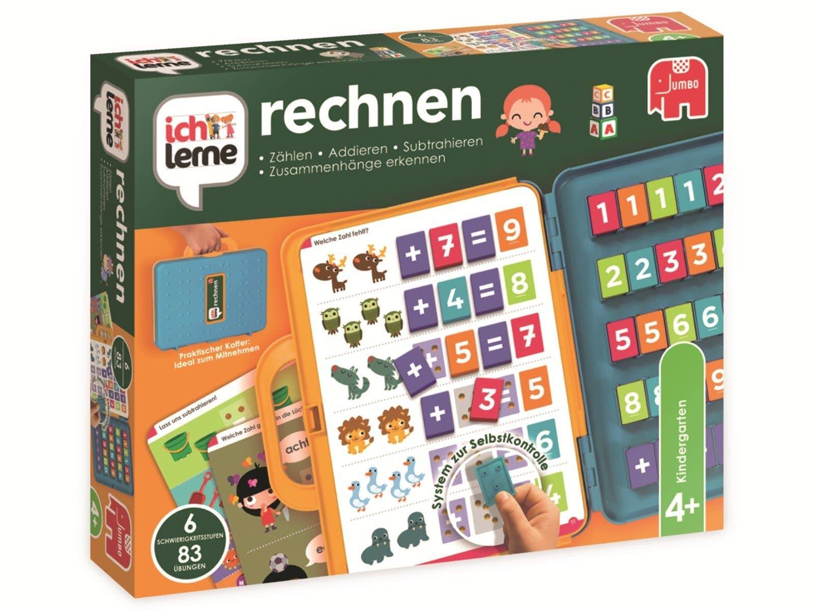 Jumbo Spiele Ich lerne Rechnen - Junge/Mädchen - 4 Jahr(e) - Kunststoff - Karton
