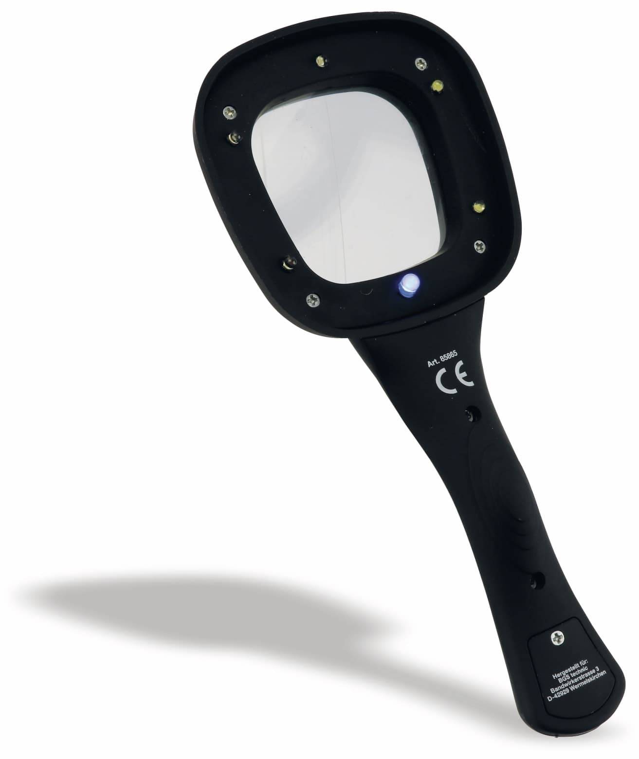 Handlupe LED komfortables Sichtfeld