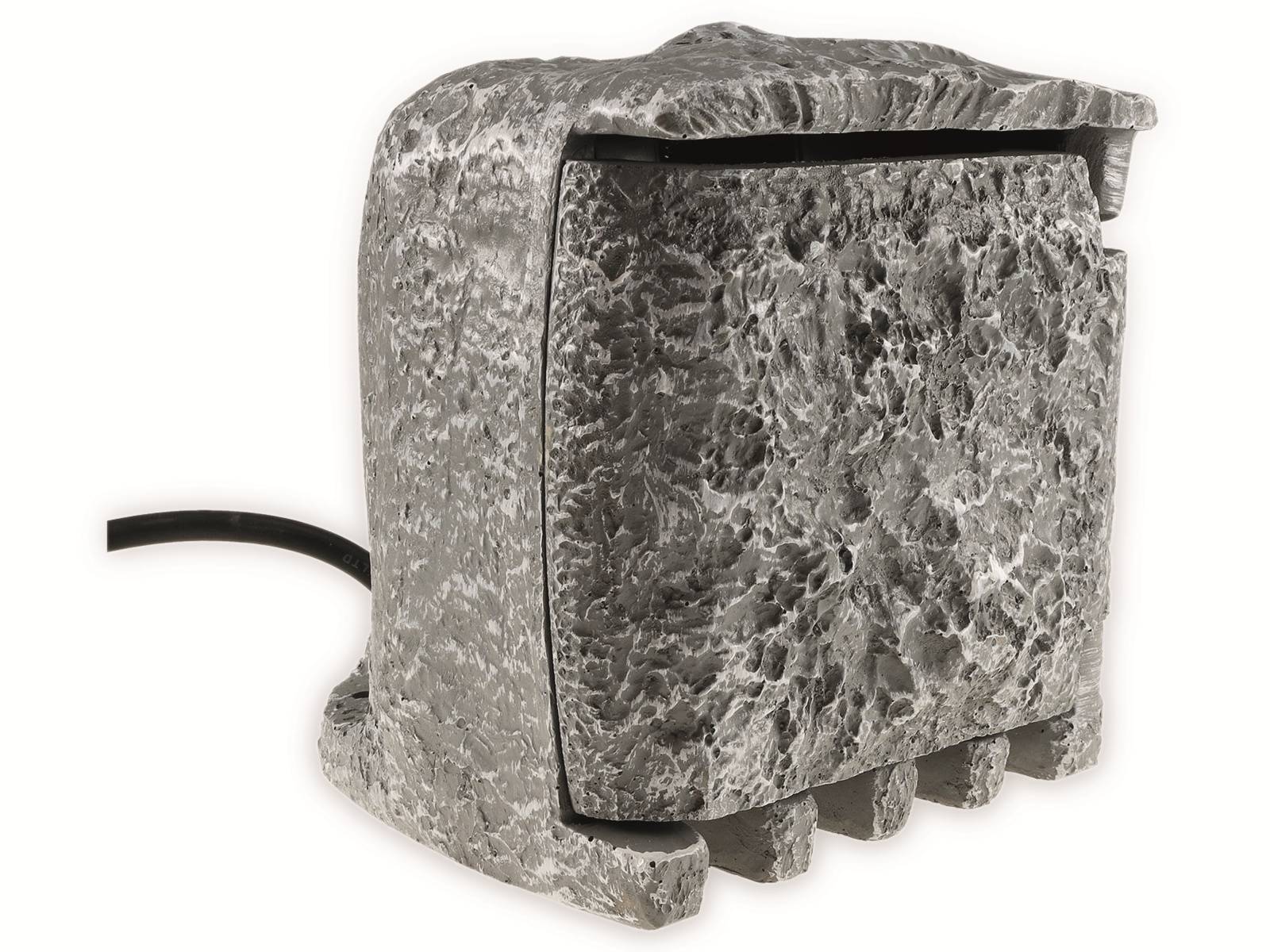 CHILITEC Garten-Steckdose Stone, 4-fach, IP44, 16 A, 250 V~