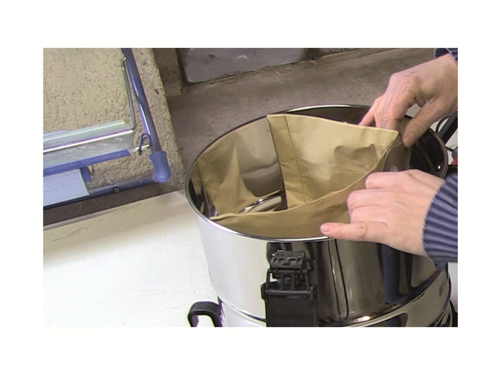 EINHELL Staubsaugerbeutel 2351152, 20 L, für Nass-Trockensauger, 5 Stück