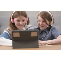 Onanoff BuddyPhones® On Ear Headset kabelgebunden Pink Lautstärkebegrenzung, Faltbar, Headset, Schweißresistent Kinder Onanoff BuddyPhones® On Ear Headset kabelgebunden Pink Lautstärkebegrenzung, Faltbar, Headset, Schweißresistent Kinder
