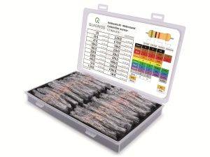 QUADRIOS Widerstands-Set 201711P003, Kohleschicht, 0,5 Watt, ± 5%