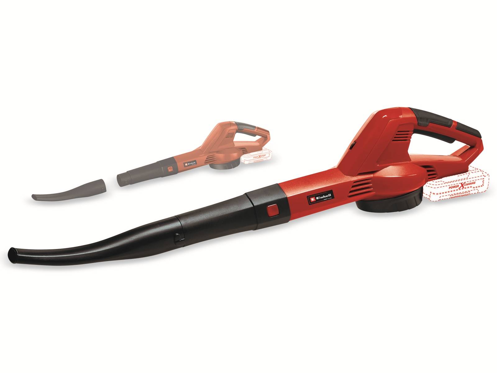 Einhell GE-CL 18/1 Li E-Solo Power X-Change Akku 3433541 Laubbläser Softgriff, ohne Akku, ohne Ladegerät