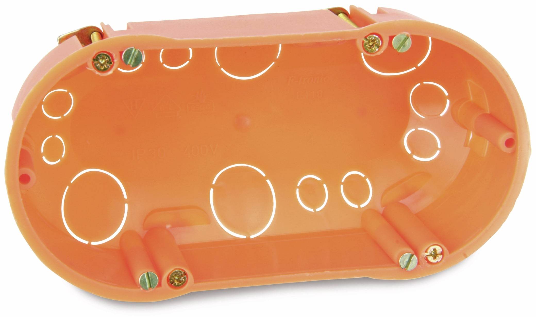 F-TRONIC Doppel-Hohlwanddose, Ø 68 mm, T 47 mm, 10 Stück