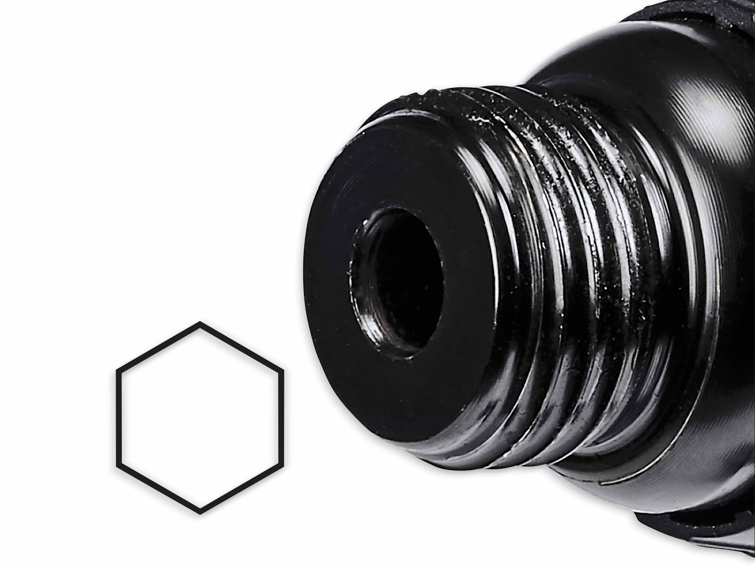 Einhell TC-PC 45 Set - Schwarz - Rot - 4500 RPM - 1,2 J - Druckluft - 1 kg - 260 mm