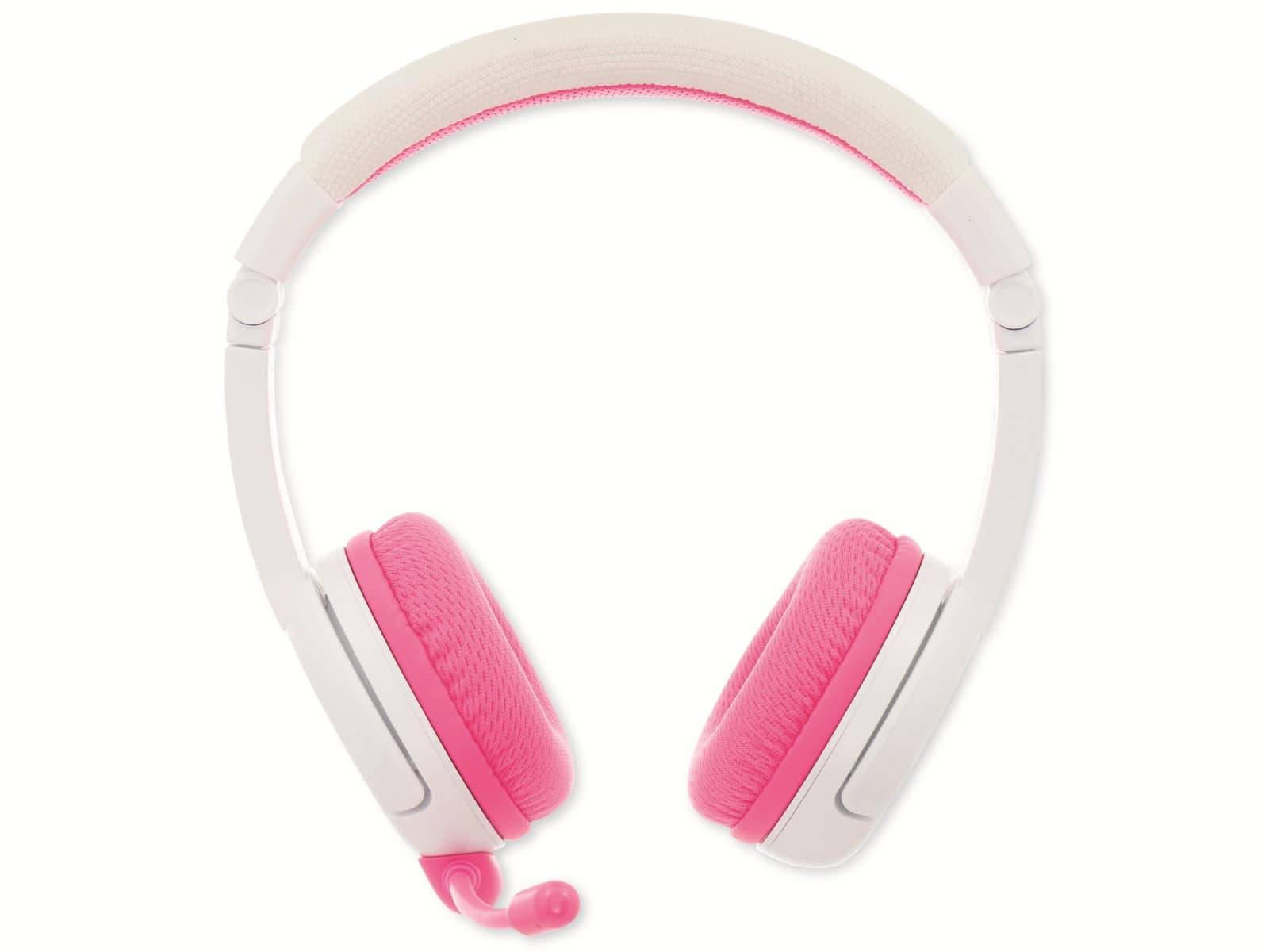 BuddyPhones Kopfhörer für Kinder Homeschooling Bluetooth Pink - So macht Lernen