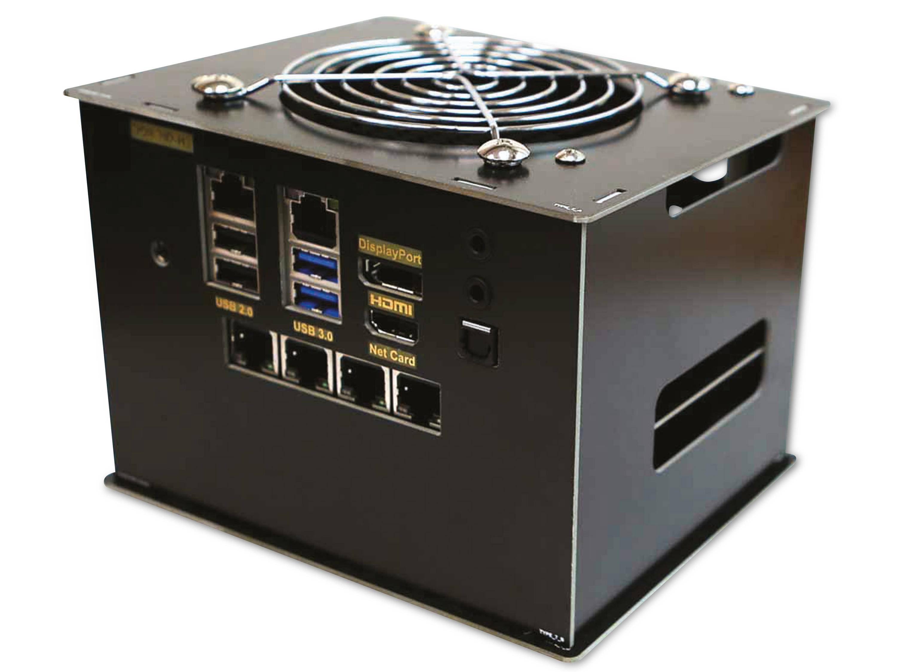 ODROID H4-CASE 3 SBC-Gehäuse Schwarz