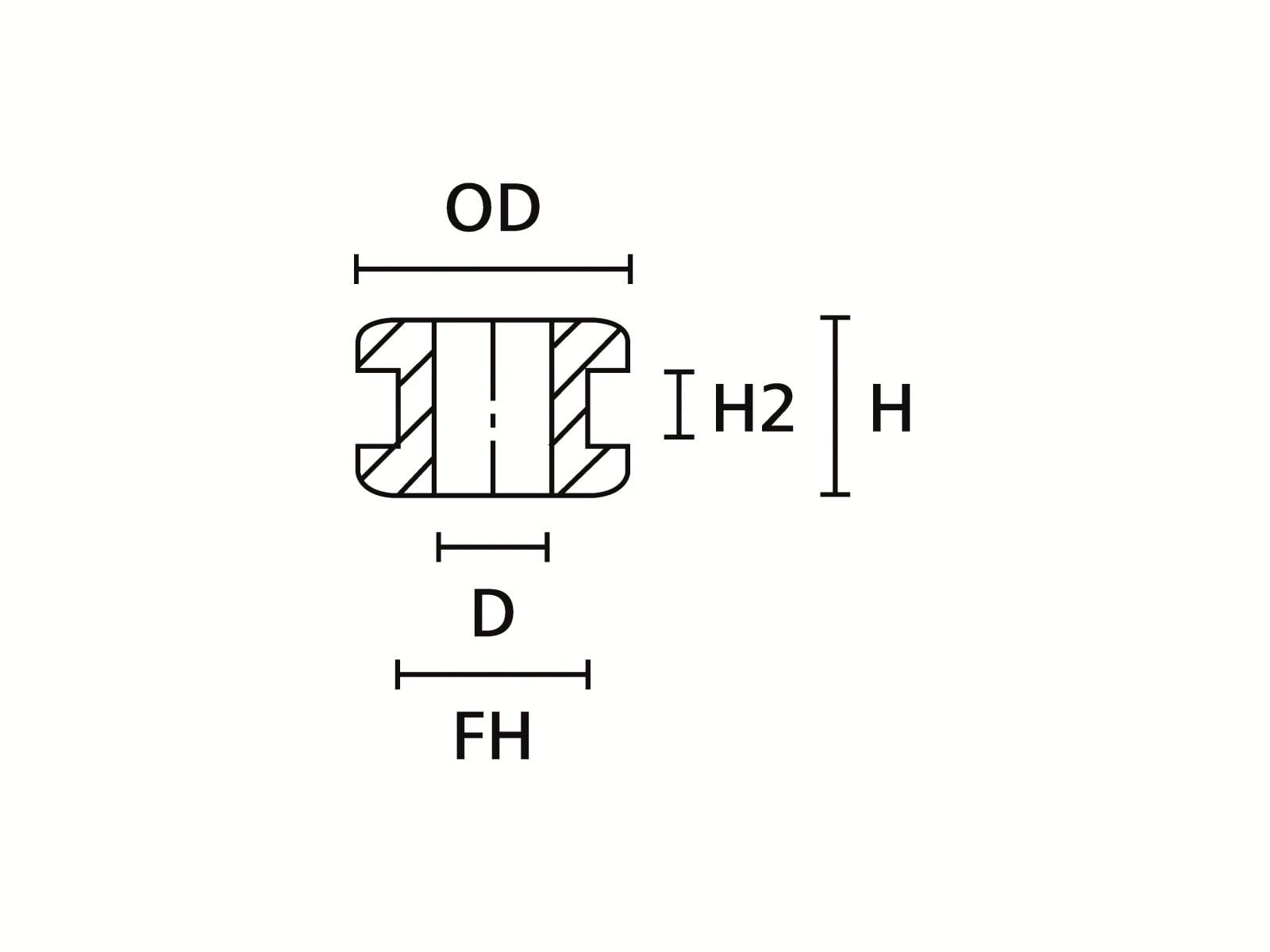 Hellermann Tyton 633-02060 - 1000 Stück(e) - Polyvinylchlorid (PVC) - Schwarz
