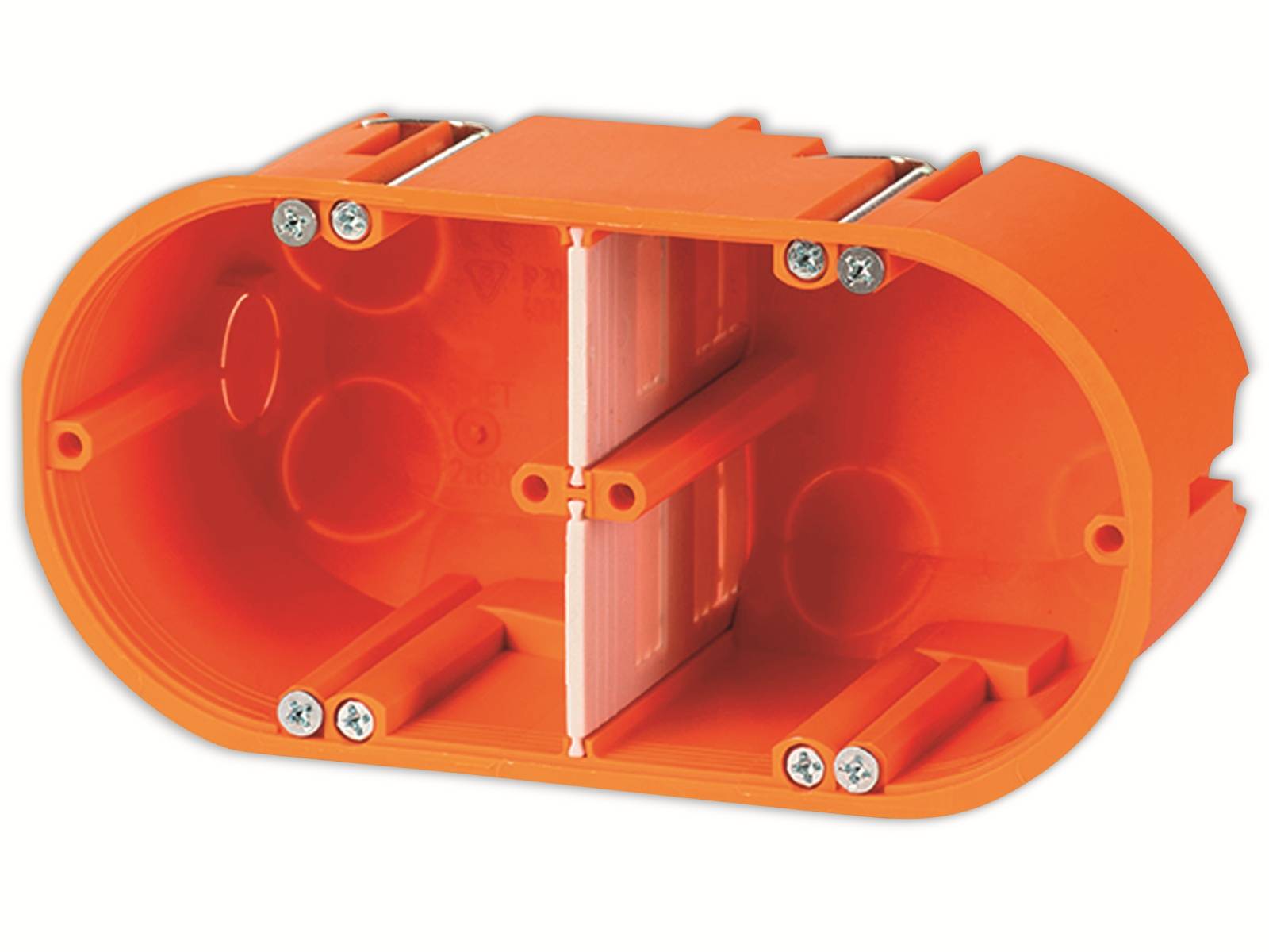 HW-Gerätedose Kombination 2-fach HW20 2x ø68x60mm VE10